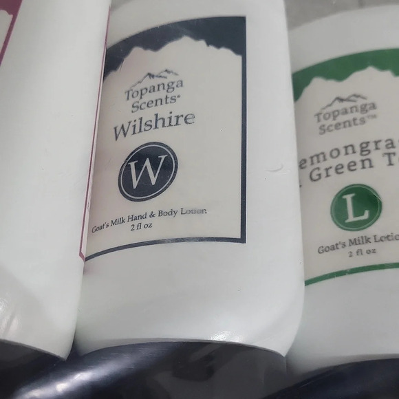NEW Topanga Scents Trial‎ Size Goat's Milk Hand & Body Lotion Assorted Scents - Picture 5 of 5